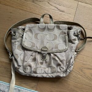 COACH mini backpack